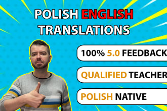 translate polish english, english polish, qualified teacher