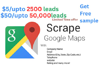 google map scraping, b2b data extraction,lead generation
