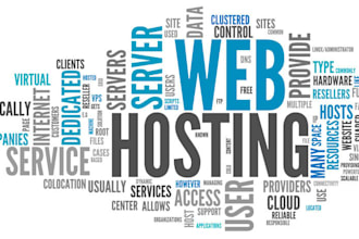 configure, install and transfer your web hosting