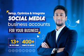 setup social media business accounts