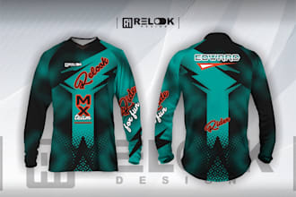do unique and cool motocross jersey