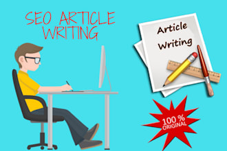 write SEO blog article to grow your business
