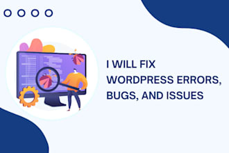 fix wordpress errors, bugs, and issues