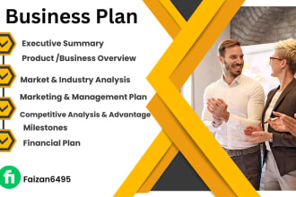write investor ready business plan for your startup