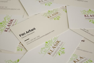 design professional business card and stationery