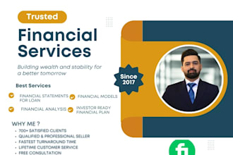 create investor ready financial projections, forecasts and financial model