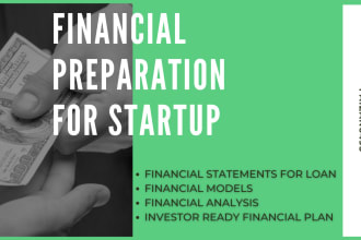 build financial model projections and forecasts for your business
