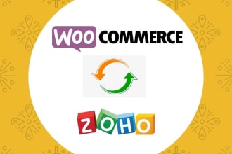 integration your woocommerce with zoho