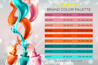 do perfect color palette, moodboard color palette