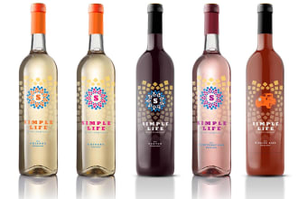 design product packaging and labels with unlimited revisions