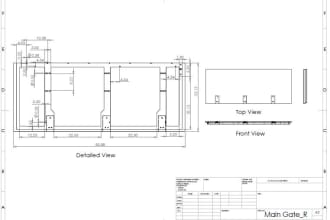 create 2d drawings for manufacturing
