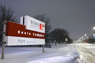 post up 50 Flyers at York University with 55,000 Students and 250,000 Alumni