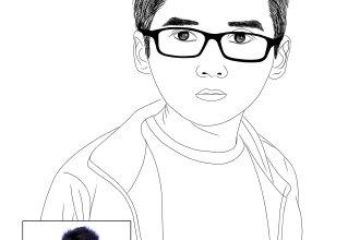 do anything as line art