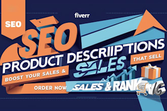 write persuasive SEO product descriptions for your product