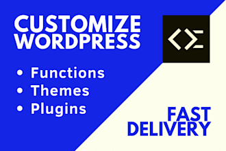 customize wordpress, themes and plugins