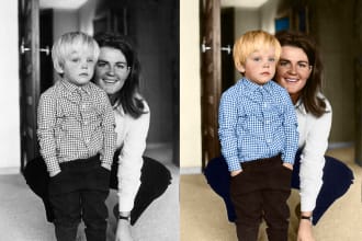 pro colour photo, colorize, restore colour, black and white