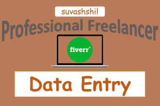 do any type of data entry work