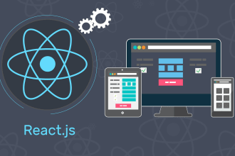 create a web app using react, typescript and PHP laravel