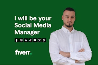 be your social media manager and content creator
