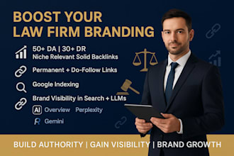 build niche relevant backlinks for your law website