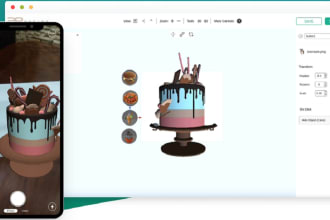 develop an ar studio with an associated app or webar