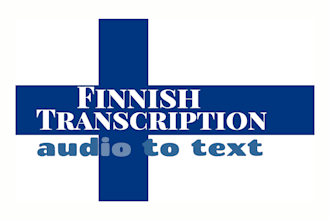 provide a finnish transcription from audio to text