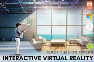 create a virtual staging using virtual reality