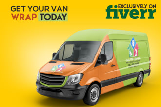 wrap van, truck, car professionally for your business
