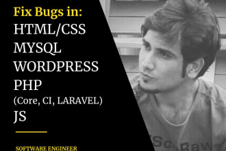 fix your html, css, sql, javascript, or PHP bugs