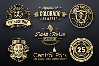 make retro hipster luxury badge or vintage logo