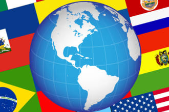 translate and localize from english to spanish or vice versa