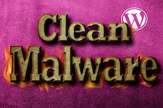 clean malware and secure wordpress site
