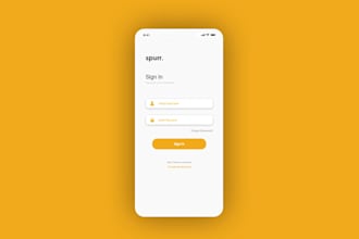 create unique mobile app mockup screens