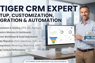 install fix and customize your vtiger CRM