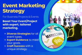 design an event promotion plan with an execution guide