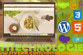 design and develop a responsive website