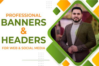 design stunning website headers sliders or banners