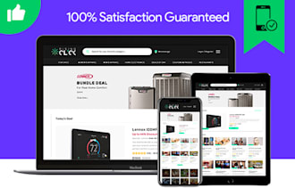 design an unique and modern website for you