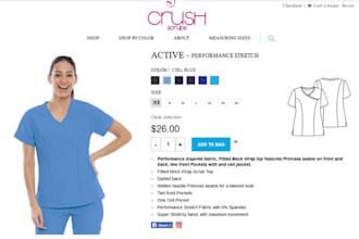 develop fully customized responsive online store