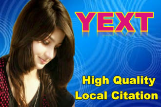 do 25 local citations from yext for google 3 pack ranking