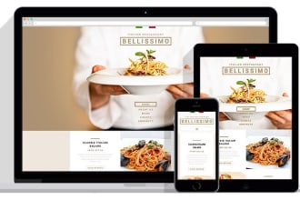 create responsive website for personal and business
