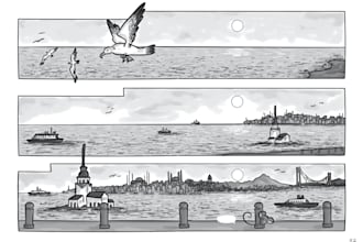 draw a professional comic strip