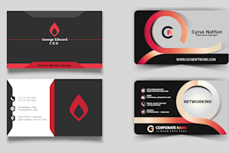 design a professional real estate business card