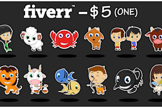 design custom stickers and emoji for web and print