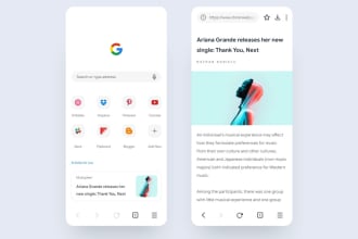 create simplified secure android browser