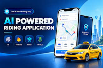 build an ai powered taxi and ride hailing mobile app