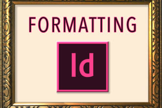 format your book in indesign