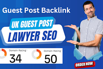 publish lawyer seo website article with high quality UK guest post backlink