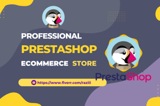 develop a professional prestashop store and fix issues