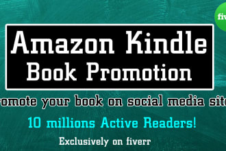 do kindle book promotion or regular book promotion